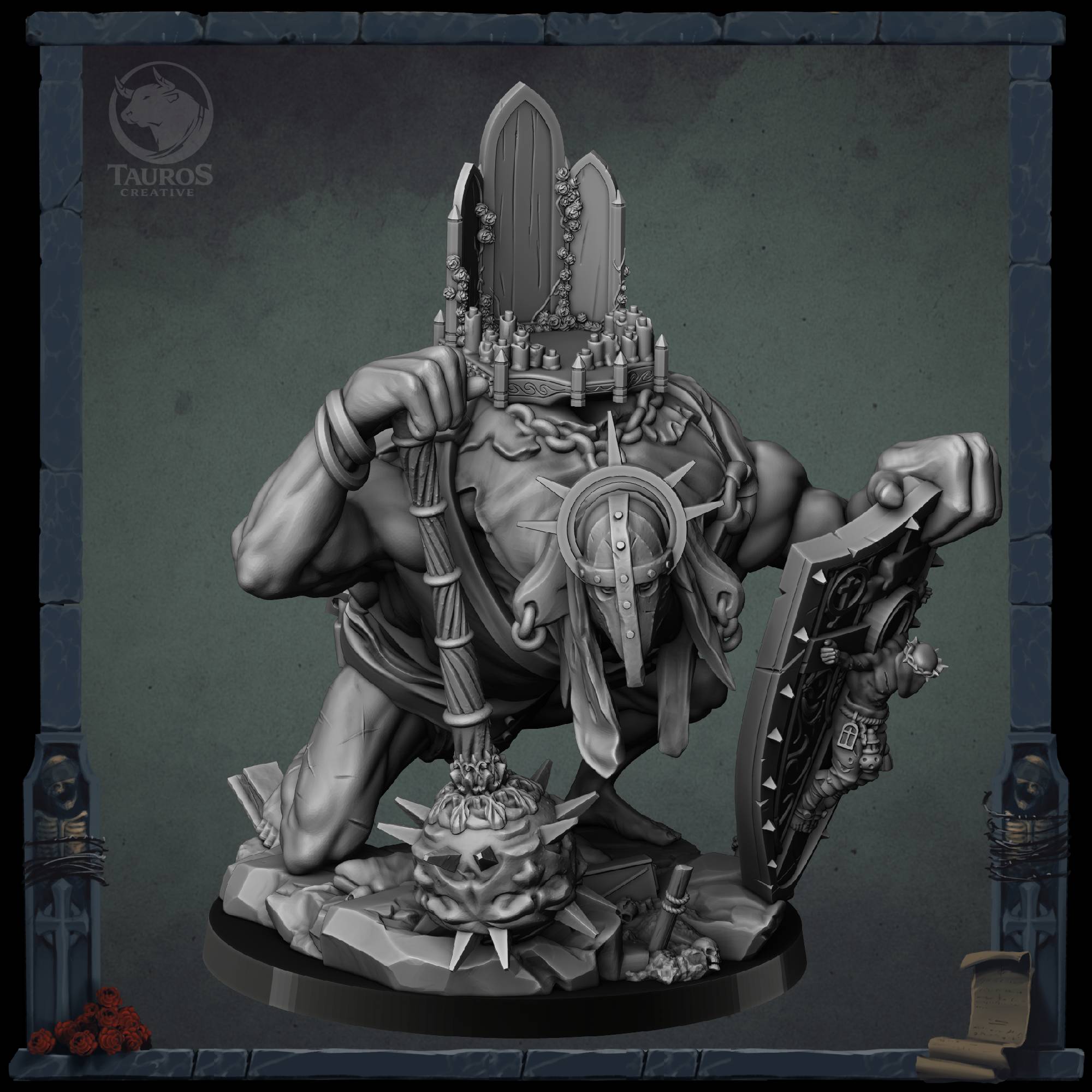 Penitent Brotherhoods — Palio de Batalla (Shrine Anchorite) — Trench Grimdark Warfare by Tauros Creative - Image 3