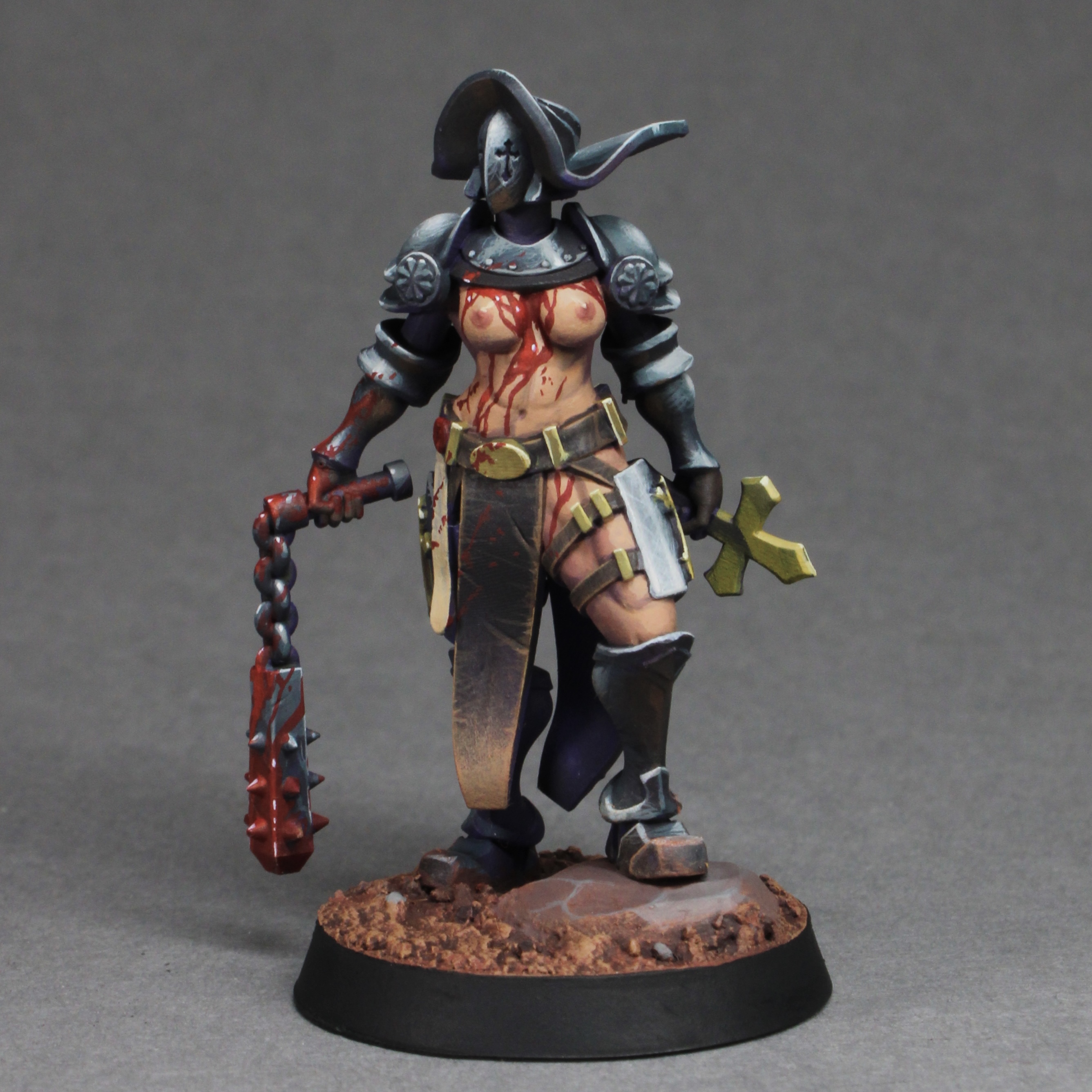 Coronette Weird War Sister by Difaminis, is a proxy for Stigmatic Nun, in Trench Pilgrims.