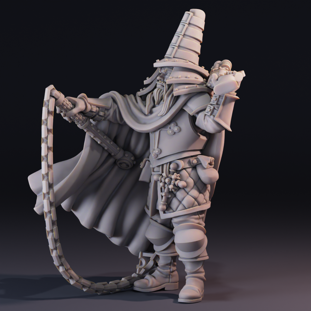 Trench Pilgrim Castigator Heinzen, Soldier for Trench Crusade by MikeEvansArt - Image 3