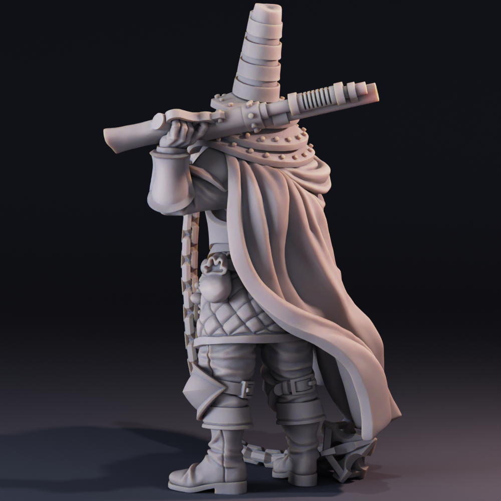 Trench Pilgrim Castigator Heinzen, Soldier for Trench Crusade by MikeEvansArt - Image 2