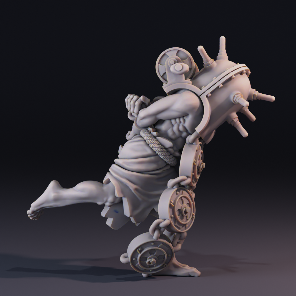 Trench Pilgrim Eclesiastic Prisoner Cabbot, Soldier for Trench Crusade by MikeEvansArt, is a proxy for Ecclesiastic Prisoner, in Trench Pilgrims.