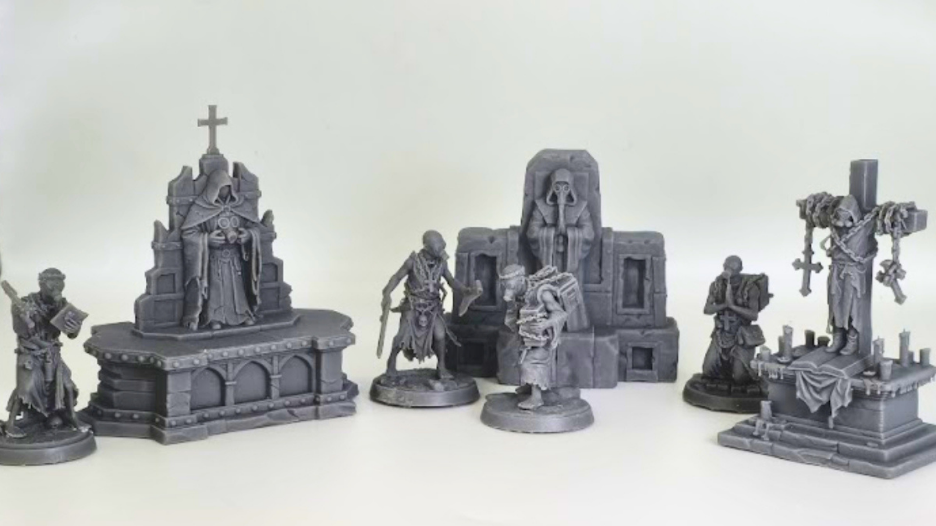 Trench Zealots: WW1 Pilgrims & Ammo Monks & Terrain [Merchant] by 3DprintingUK - Image 2