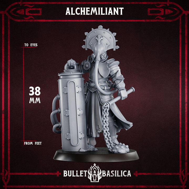 Alchemiliant by Bullet Basilica, is a proxy for Combat Biologist, Jabirian Alchemist, in Iron Sultanate, The Principality of New Antioch.