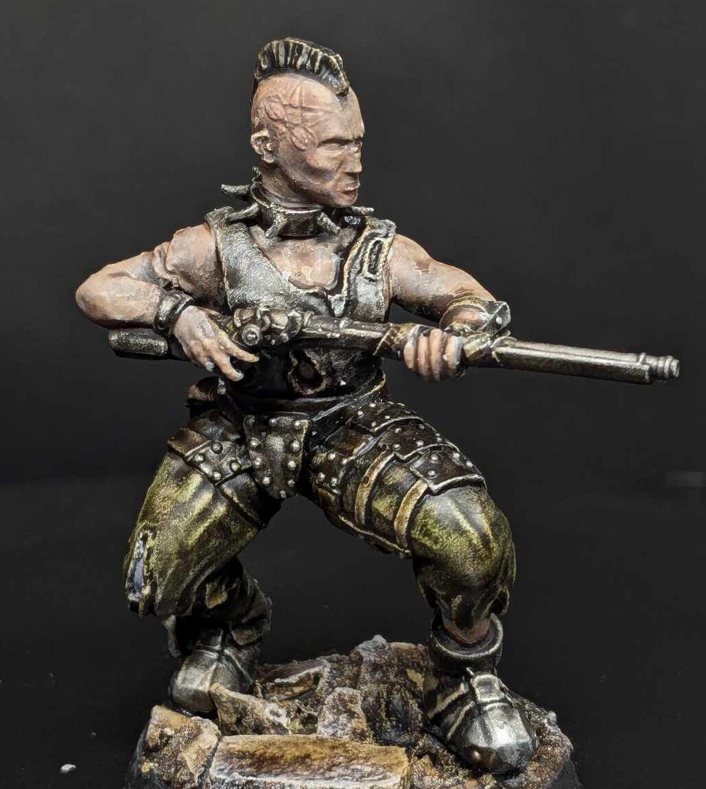 Wretched Soldier Crouched with Musket by Pan_Demonic - Image 2