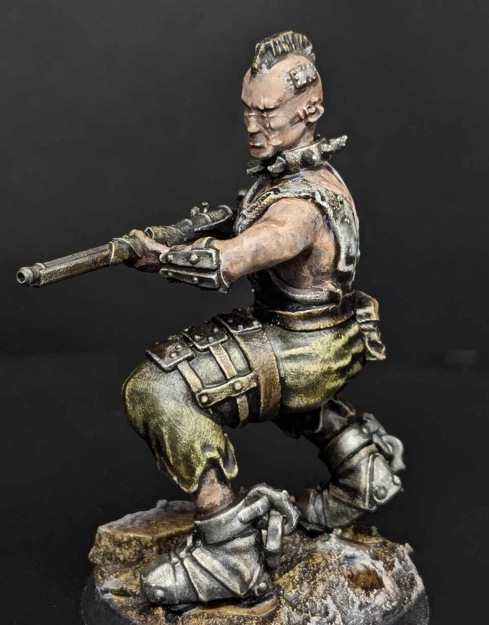 Wretched Soldier Crouched with Musket by Pan_Demonic - Image 4