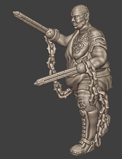 Wretched Soldier of Gluttony with 2 Swords by Pan_Demonic - Image 6