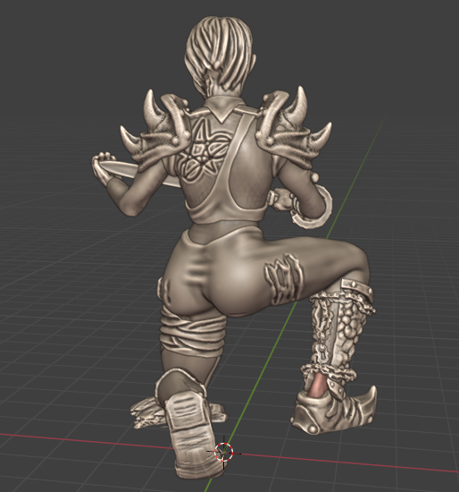 Kneeling Female Wretched Slave Warrior by Pan_Demonic - Image 6
