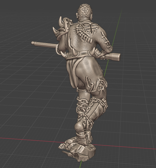 Wretched Slave Warrior Rifleman of Hell (Proxy for Trench Crusade) by Pan_Demonic - Image 4