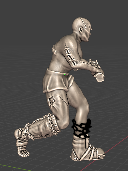 Wretched Slave Warrior Rifleman of Hell (Proxy for Trench Crusade) by Pan_Demonic - Image 9