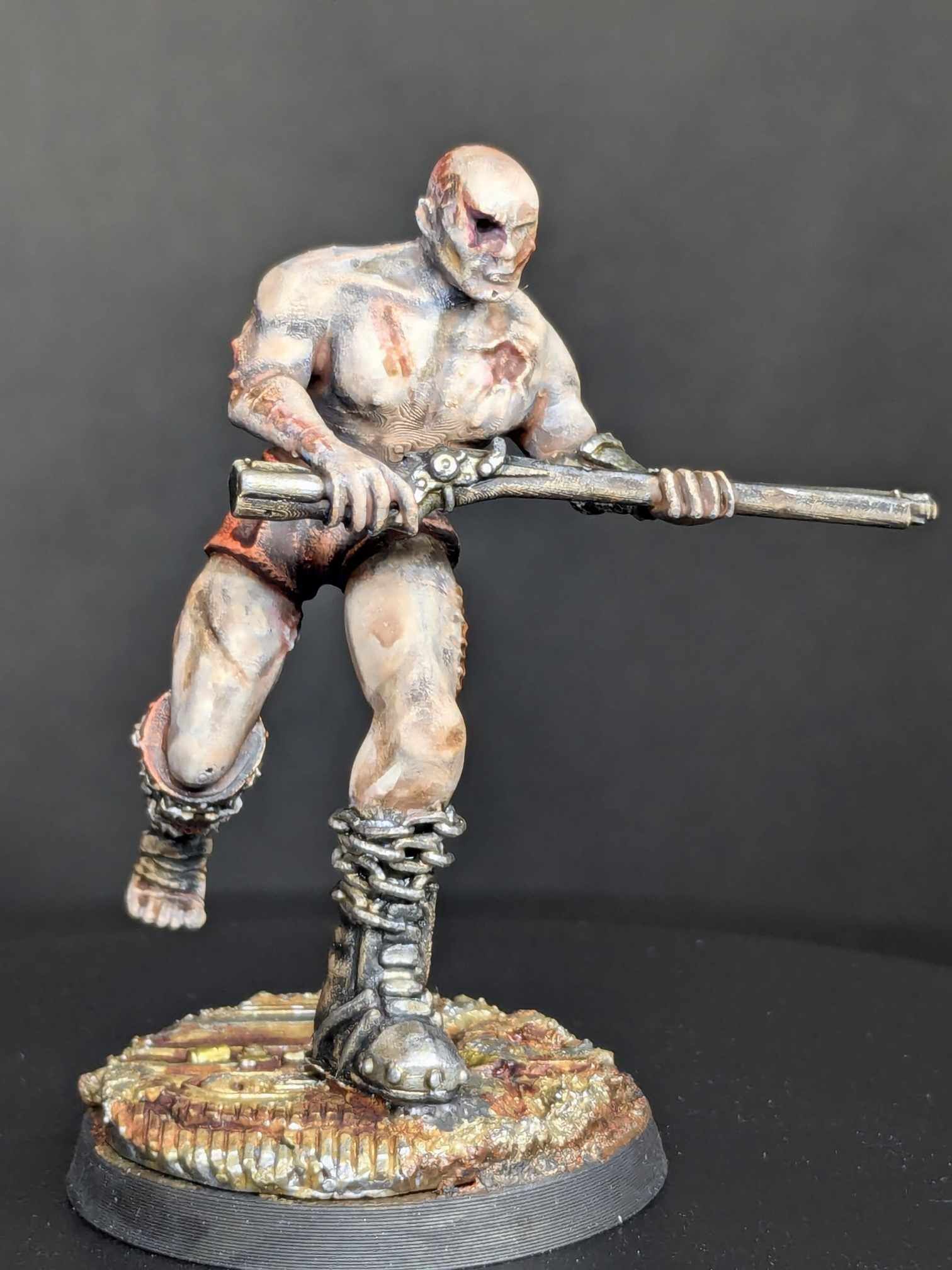 Wretched Slave Warrior Rifleman of Hell (Proxy for Trench Crusade) by Pan_Demonic - Image 6