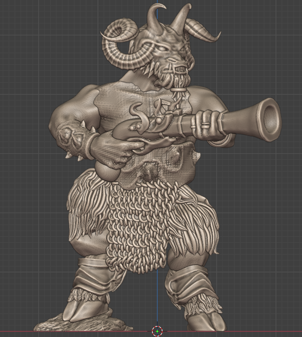 Proxy Yoke Fiend (Beastman) with Shotgun or Blunderbuss by Pan_Demonic - Image 3