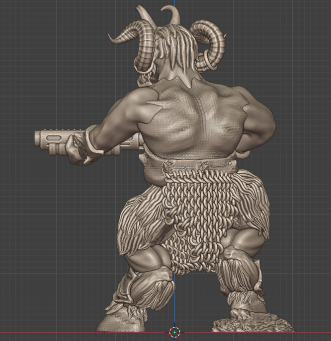 Proxy Yoke Fiend (Beastman) with Shotgun or Blunderbuss by Pan_Demonic - Image 8