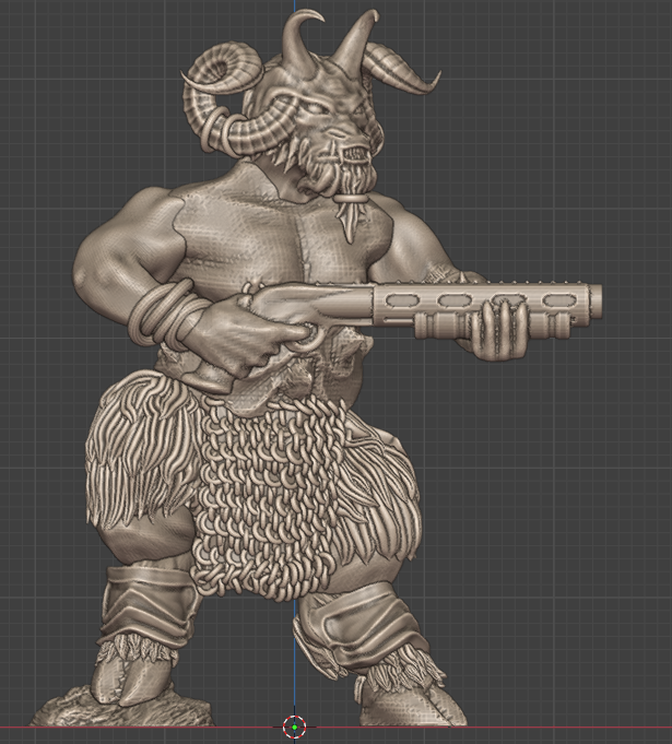 Proxy Yoke Fiend (Beastman) with Shotgun or Blunderbuss by Pan_Demonic - Image 6