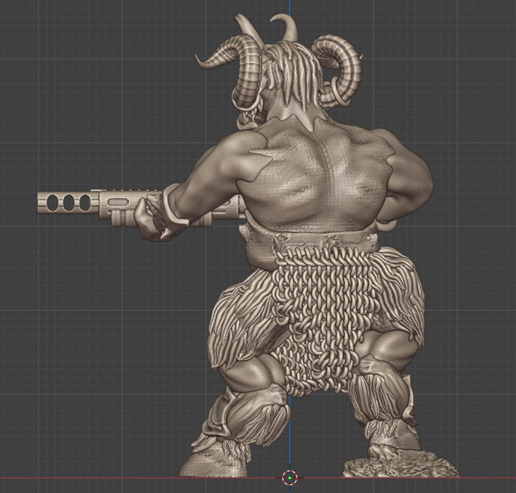 Proxy Yoke Fiend (Beastman) with Shotgun or Blunderbuss by Pan_Demonic - Image 11