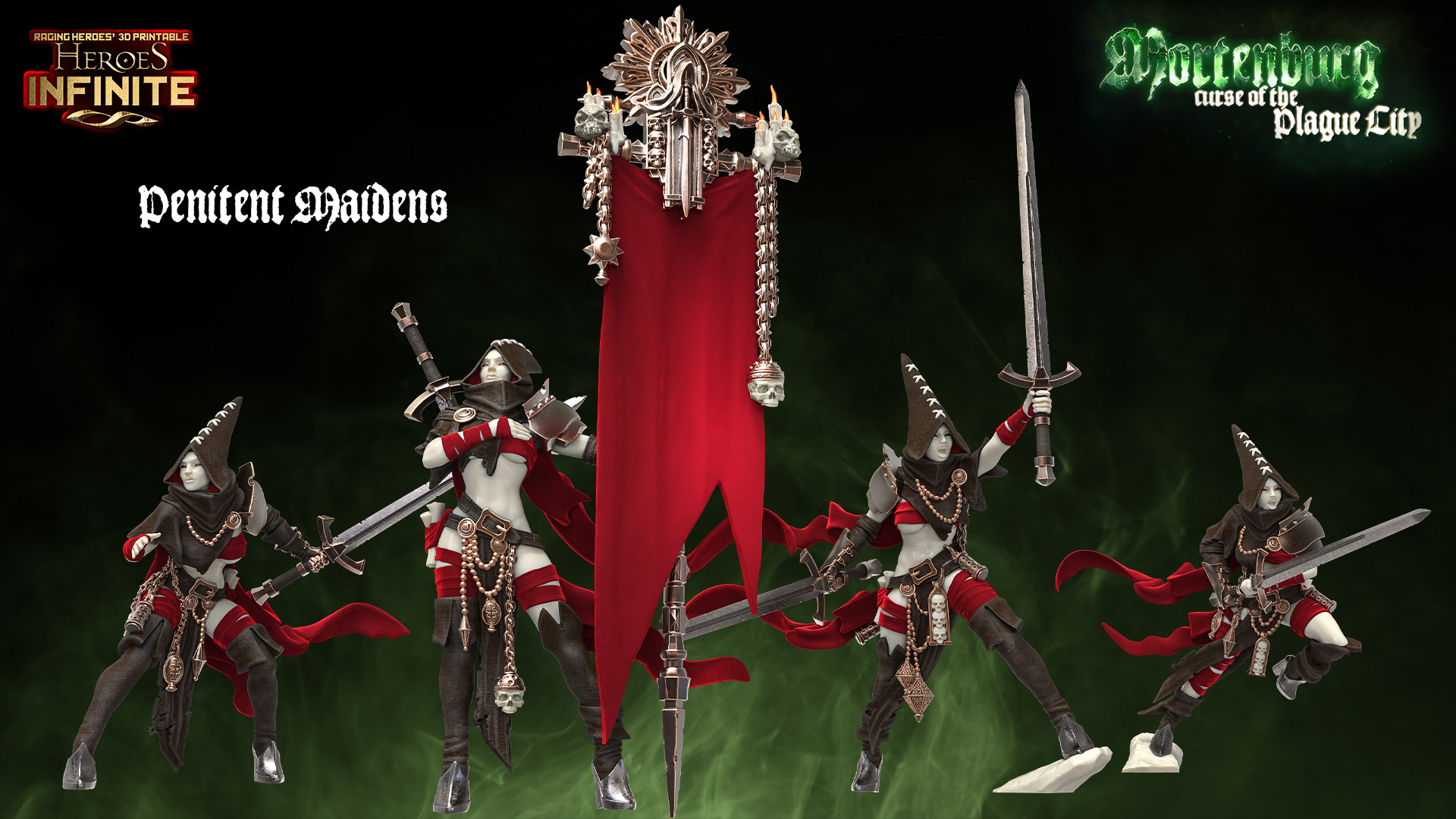 Penitent Maidens by Heroes Infinite, is a proxy for Stigmatic Nun, in Trench Pilgrims.