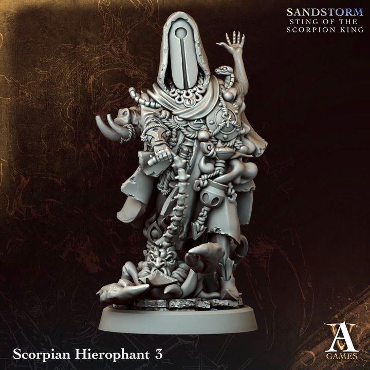 Scorpian Hierophant by Archvillain Games - Image 3