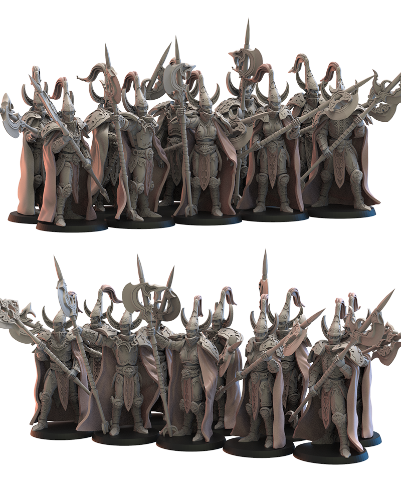 Hisui Guard by Lost Kingdom Miniatures, is a proxy for Mamluk Faris, Yüzbaşı Captain, in Iron Sultanate, The Principality of New Antioch.