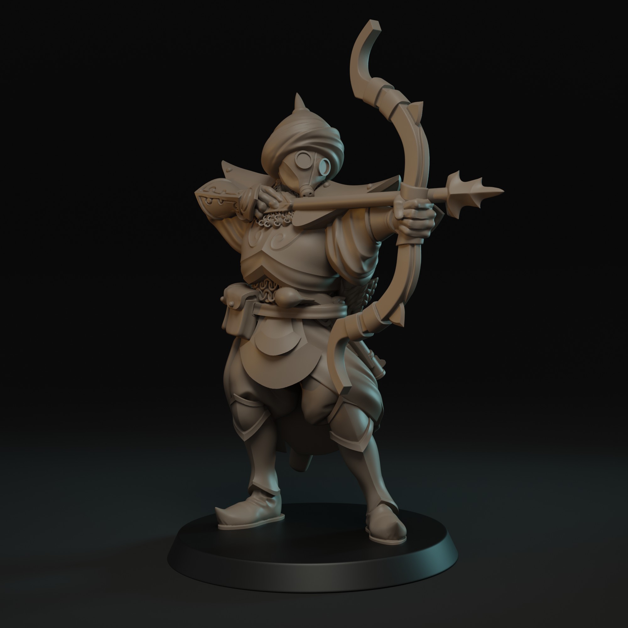 Hassassin Master Archer by JK-Remo, is a proxy for Master Assassin, Sultanate Assassin, in Iron Sultanate.