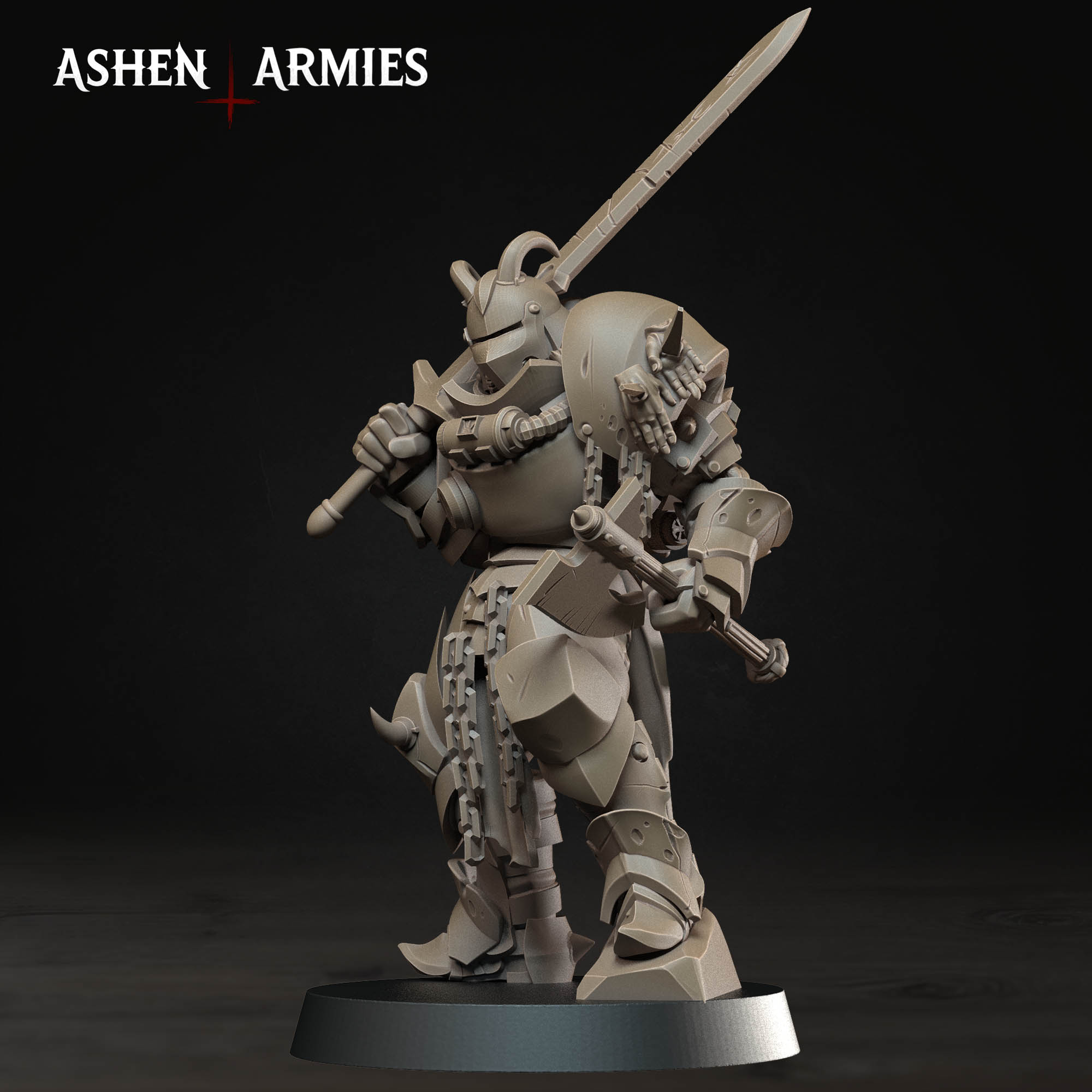 Hellbound Apostasy - Anointed Melee (2 Models) (12 Vers.) (Modular Kit) by Ashen Armies - Image 4