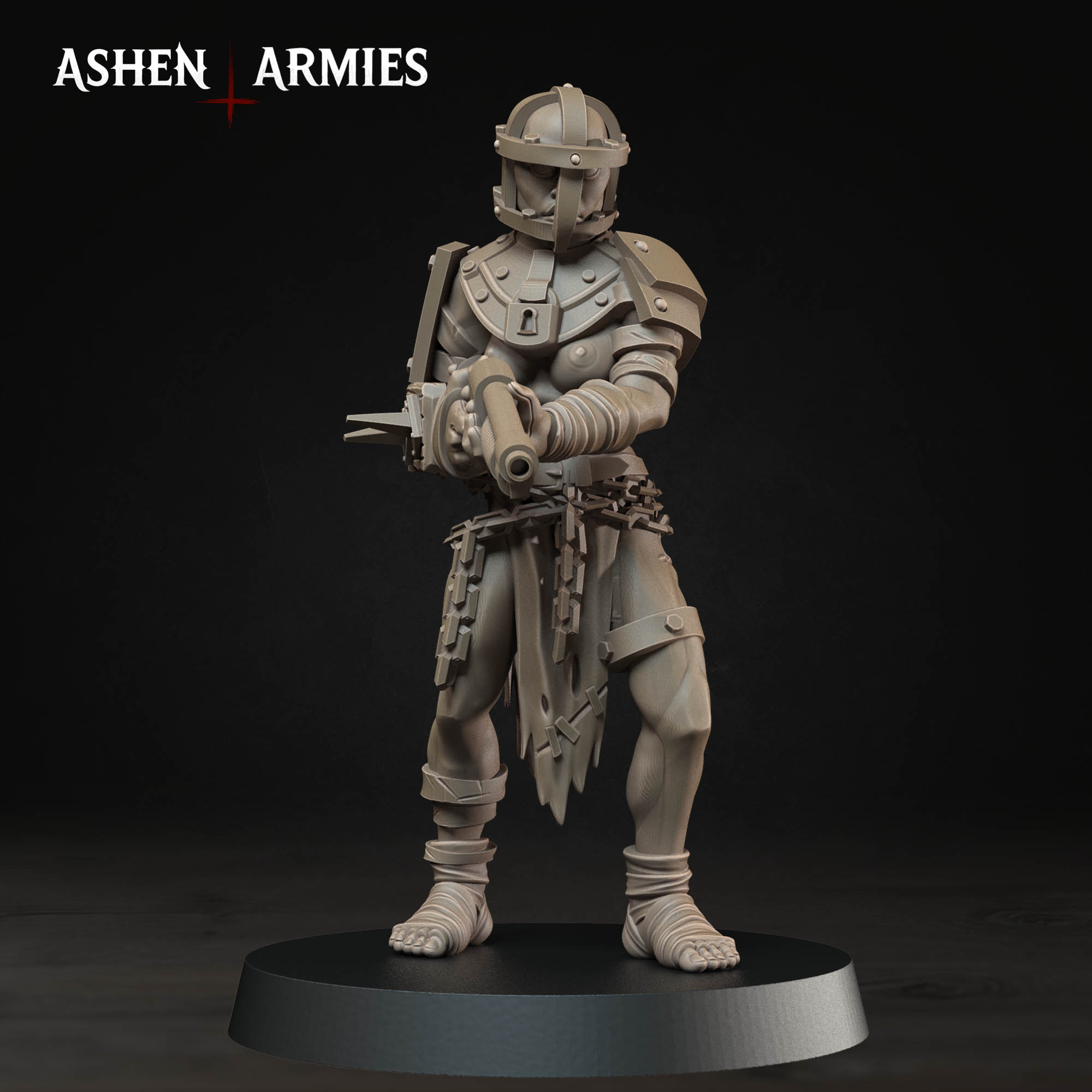 Hellbound Apostasy - Wretched Shotgun (2 Models) by Ashen Armies - Image 4