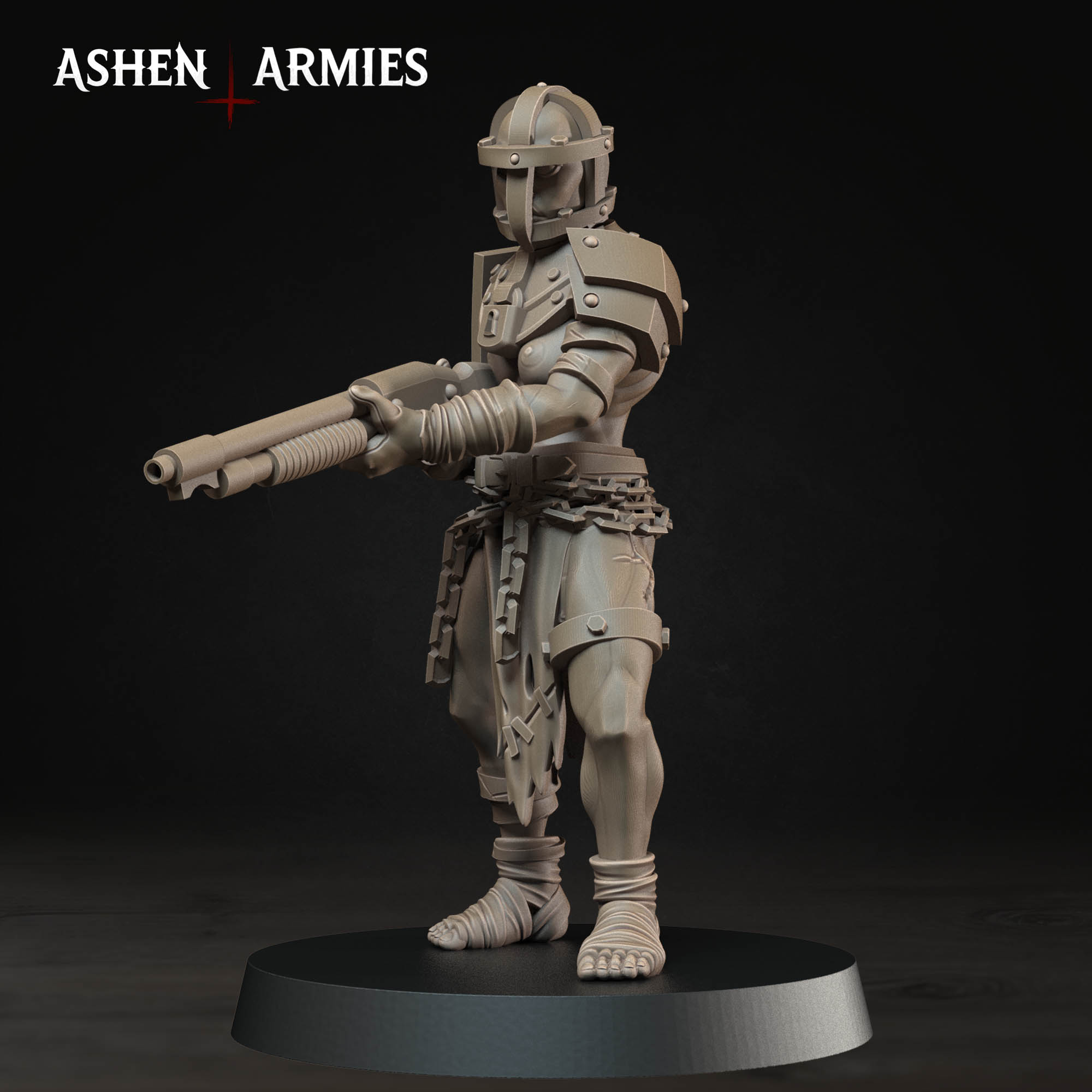 Hellbound Apostasy - Wretched Shotgun (2 Models) by Ashen Armies - Image 5