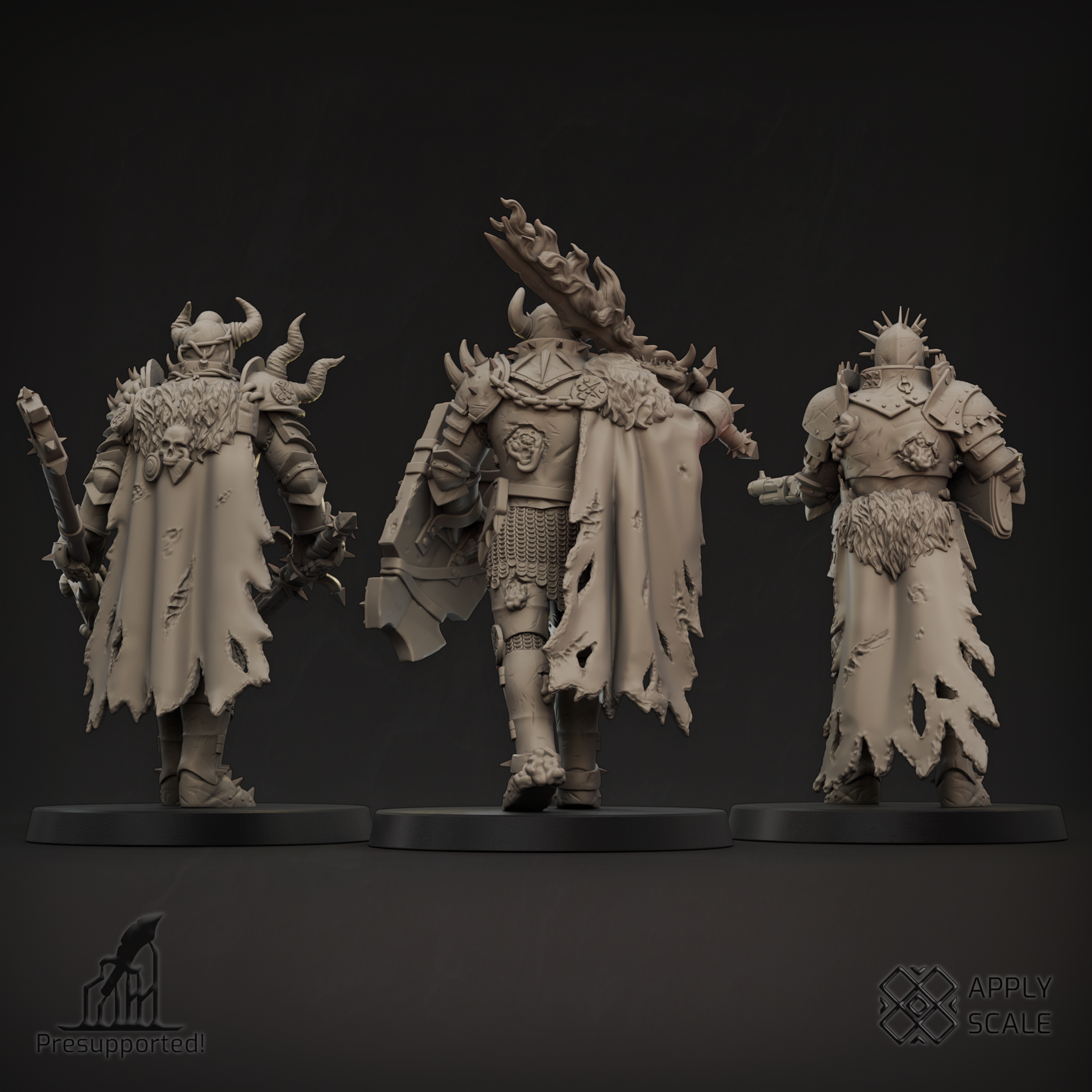 Infernal Knights - Cursed Paladins - Warriors of Hell Bundle by Apply Scale - Image 2