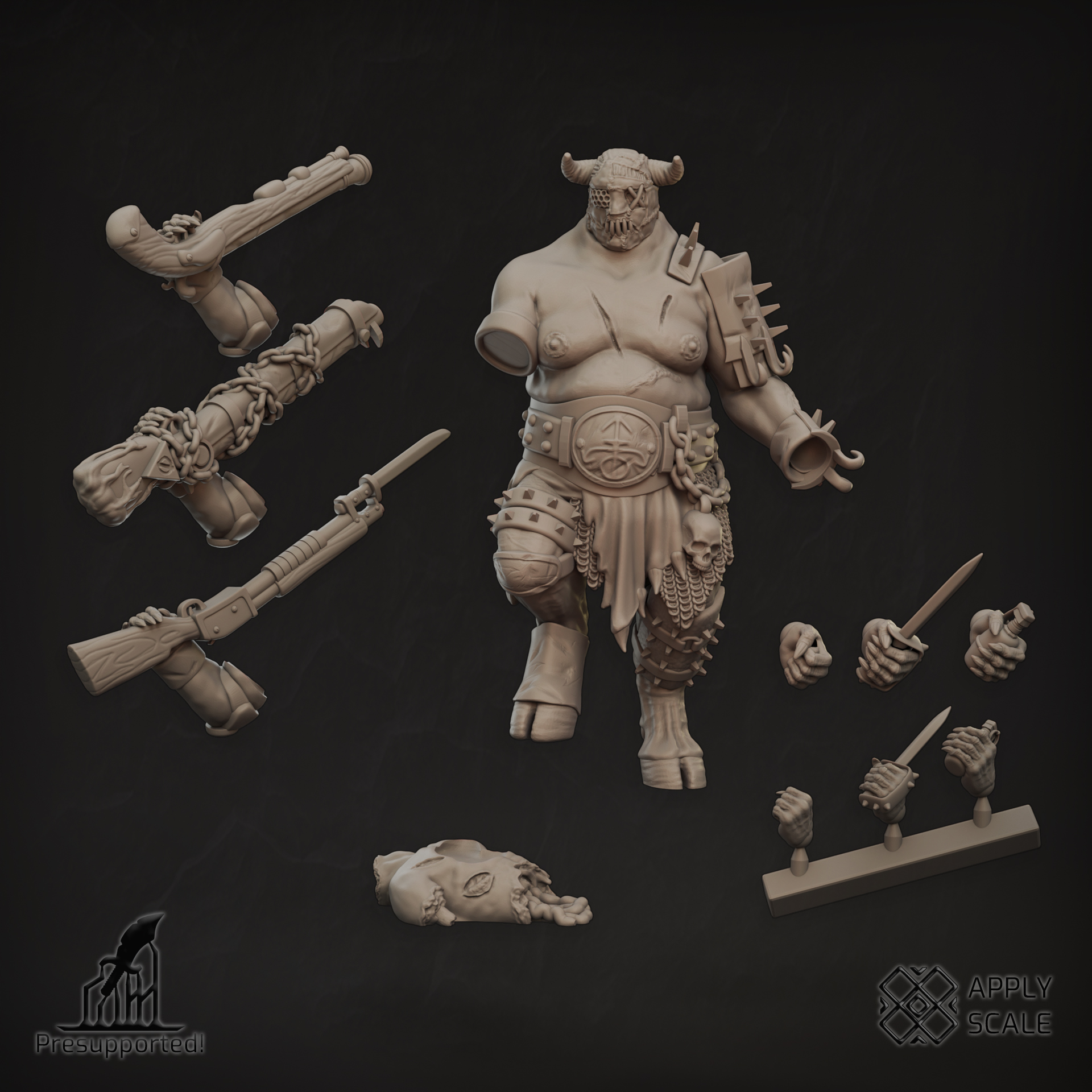 Cursed Demon Warrior Fiend Bundle by Apply Scale - Image 5