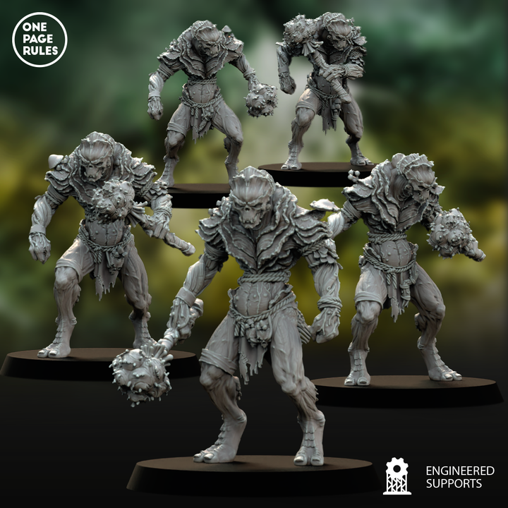 Plague Warriors - Plague Daemons by onepagerules - Image 2
