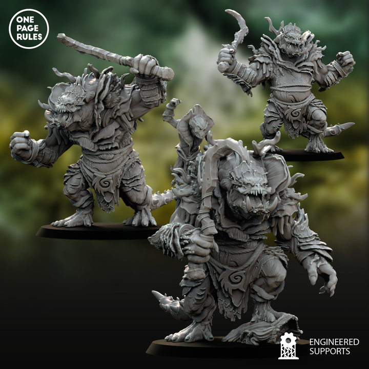 Plague Soul Spawns - Plague Daemons by onepagerules, is a proxy for Butcher Knight, Lord of Tumors, in Cult of the Black Grail.