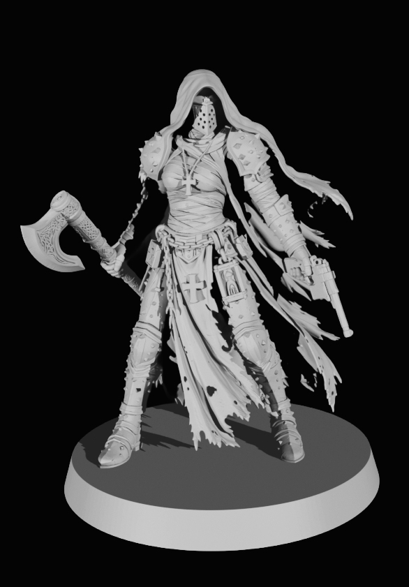 Stigmatic Nun by The Crescent Collective, is a proxy for Stigmatic Nun, in Trench Pilgrims.
