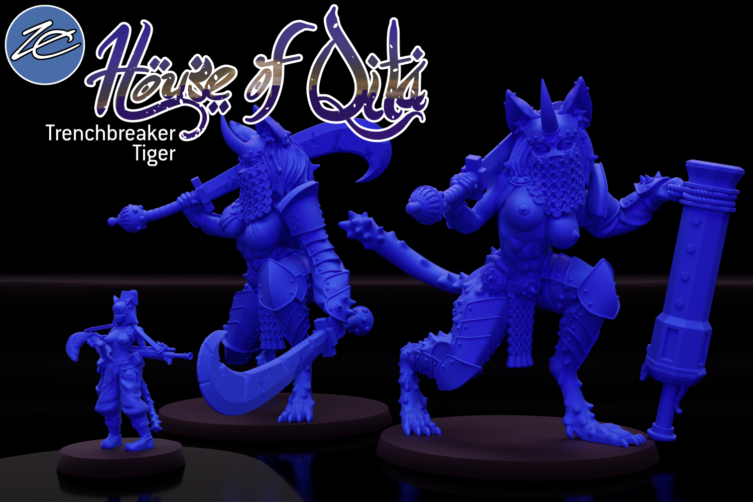 HoQ - Trenchbreaker Tiger by ZeDarkPenguin, is a proxy for Brazen Bull, in Iron Sultanate.