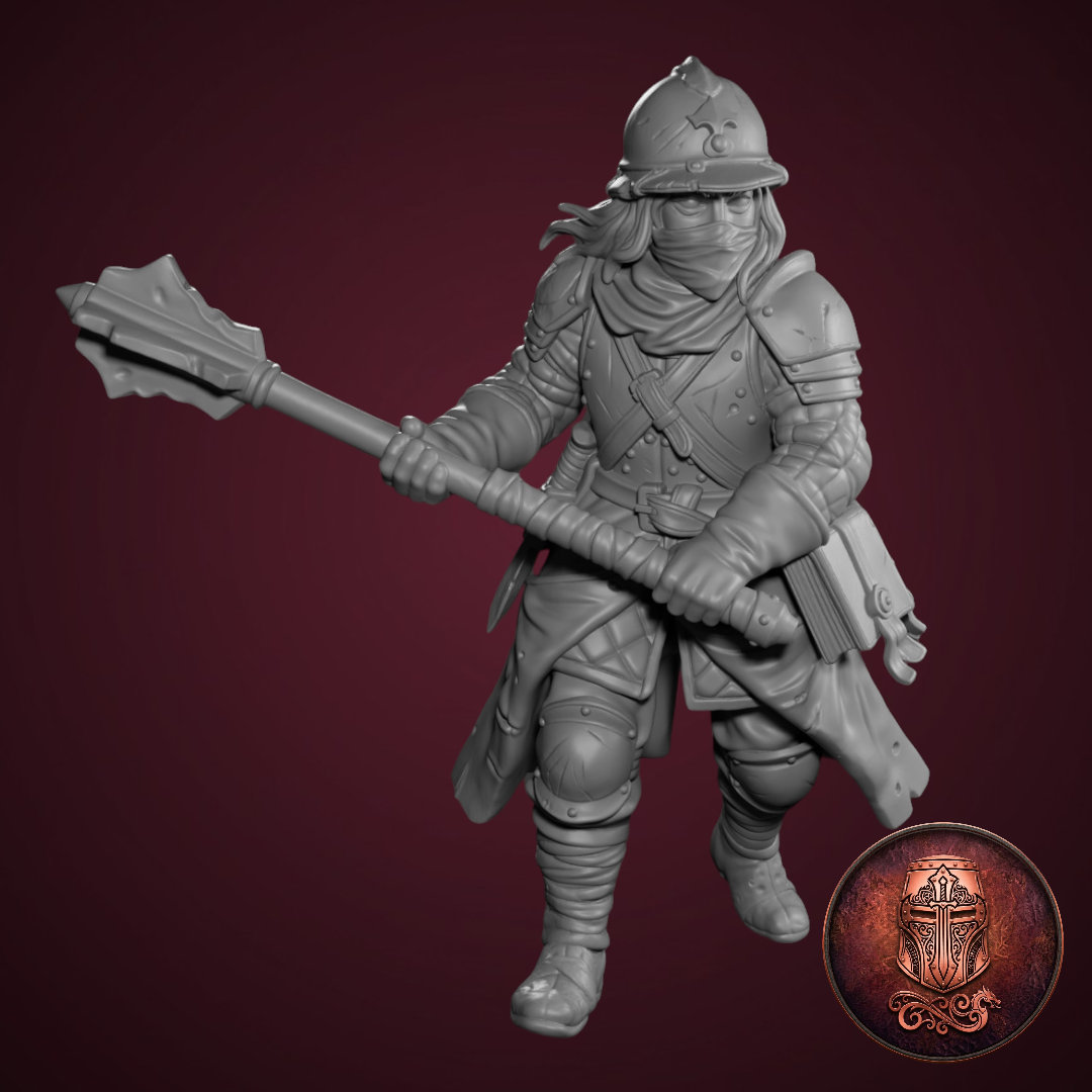 The Linebreaker – Grimdark Assault Warrior by AlbusMiles - Image 2