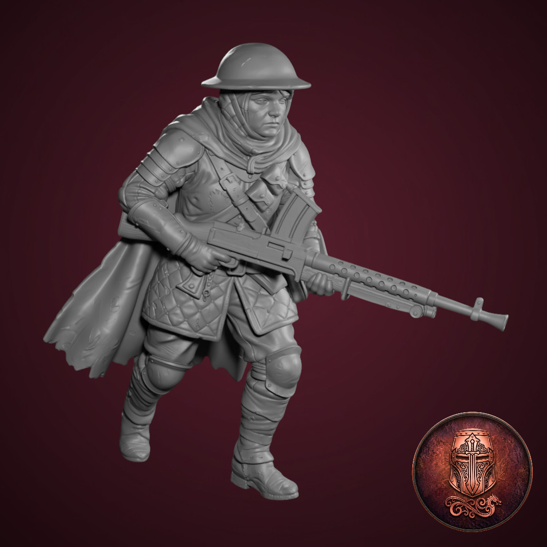 Sisters of the Trenches – Grimdark Female Warriors by AlbusMiles - Image 2