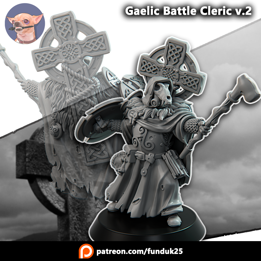 Gaelic Battle Cleric v2 by Funduk25 - Image 2