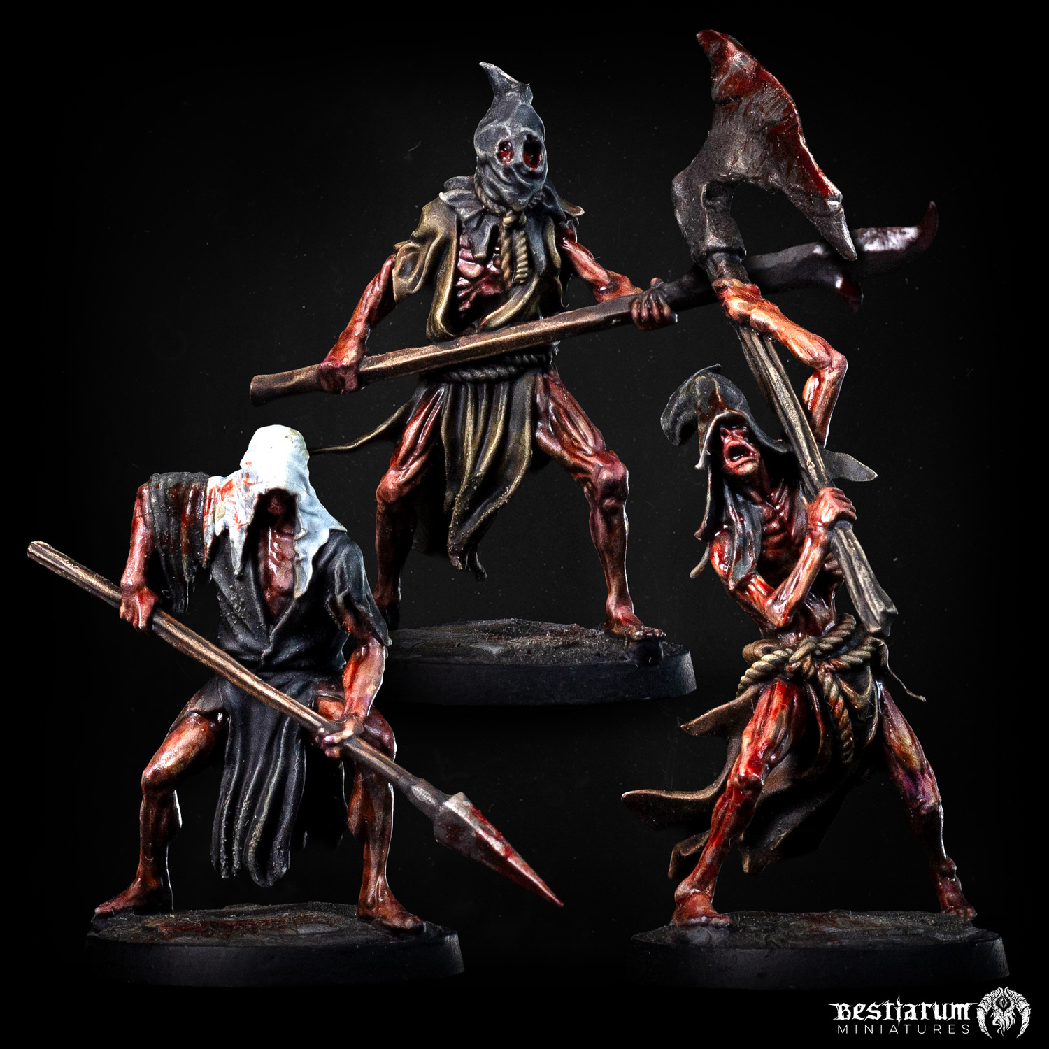 Tormentor Cultists by Bestiarum Miniatures - Image 3