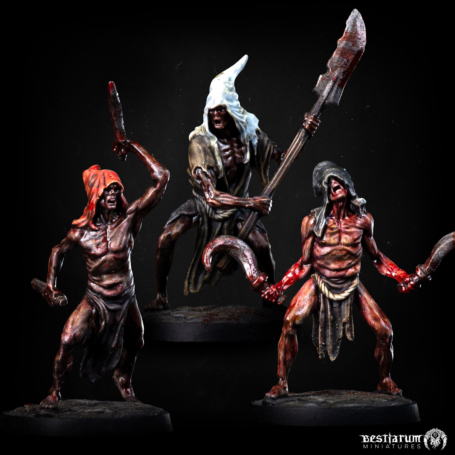 Tormentor Cultists by Bestiarum Miniatures - Image 4