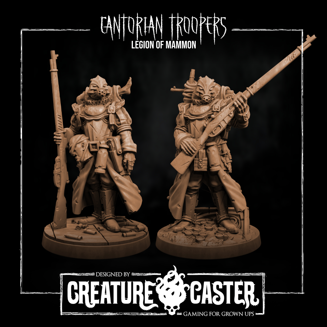 Cantor and Cantorian Troopers by Creature Crusade - Image 2