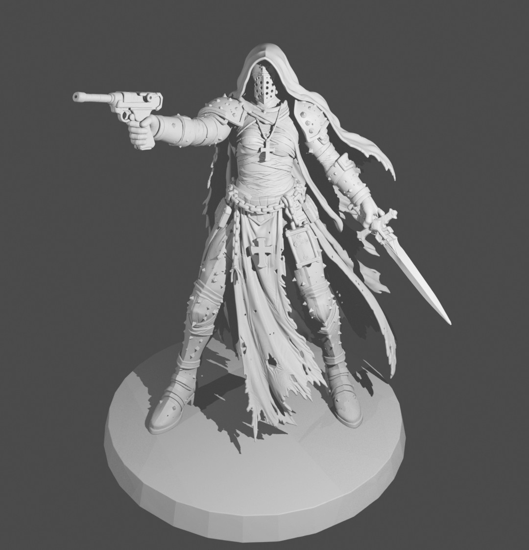 Trench War - Stigmatic Nun 2 by The Crescent Collective, is a proxy for Stigmatic Nun, in Trench Pilgrims.