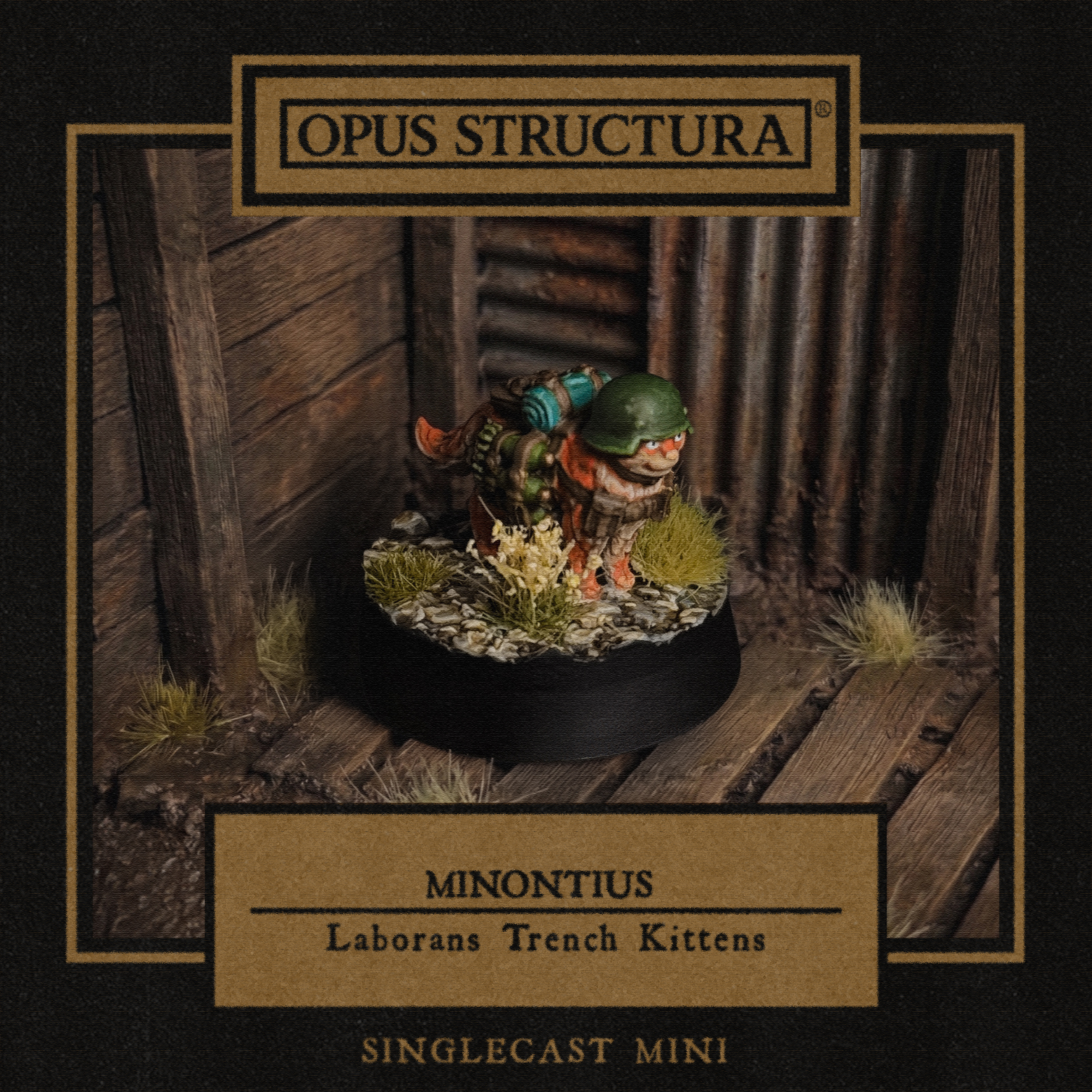 Trench Kitten - Minontius (Singlecast) by Opus Structura, is a proxy for Attack Dog, Guard Dog, Mercy Dog, Trench Dog, in The Principality of New Antioch.