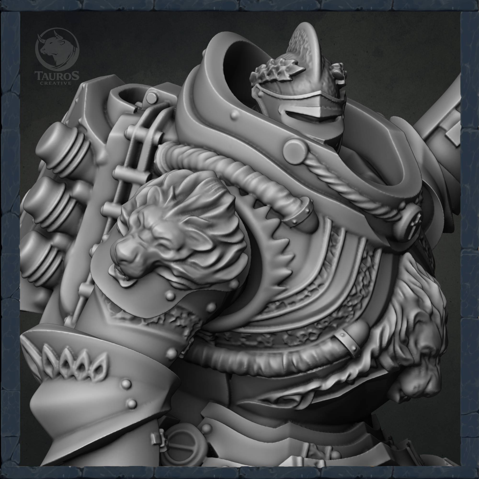 Leon-Class Heavy Armor — Trench Grimdark Warfare by 42studio - Image 3