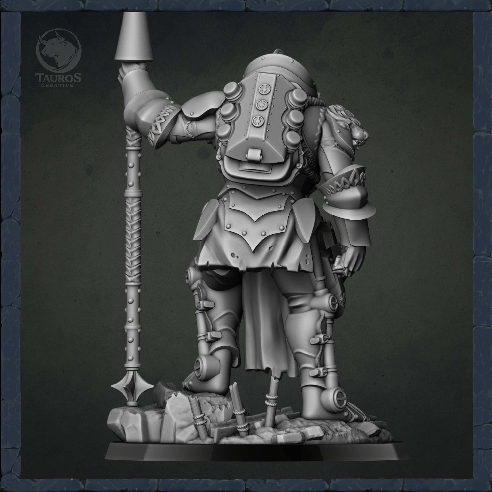 Leon-Class Heavy Armor — Trench Grimdark Warfare by 42studio - Image 2
