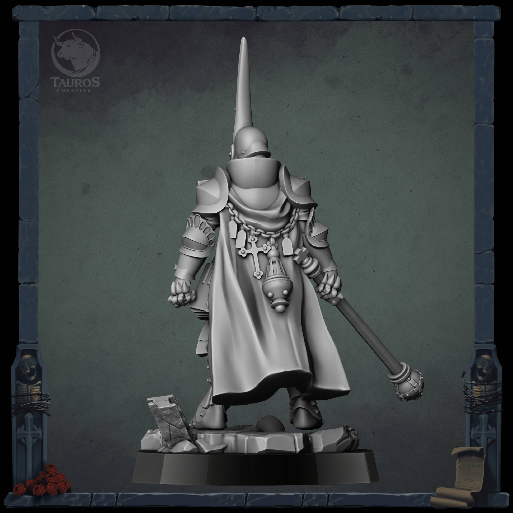 Penitent Brotherhoods — Inquisitor (Witchburner) — Trench Grimdark Warfare by 42studio - Image 2