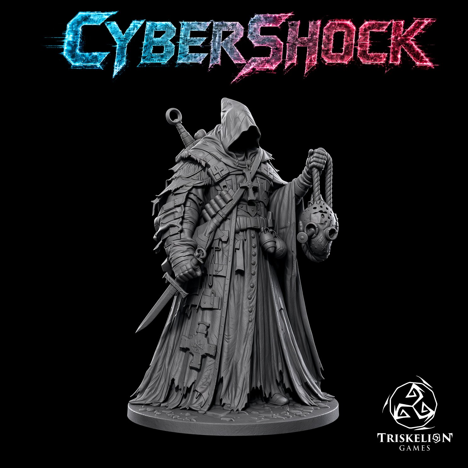 Seven Tenets Heretic by TriskelionGames, is a proxy for Heretic Trooper, in Heretic Legion.