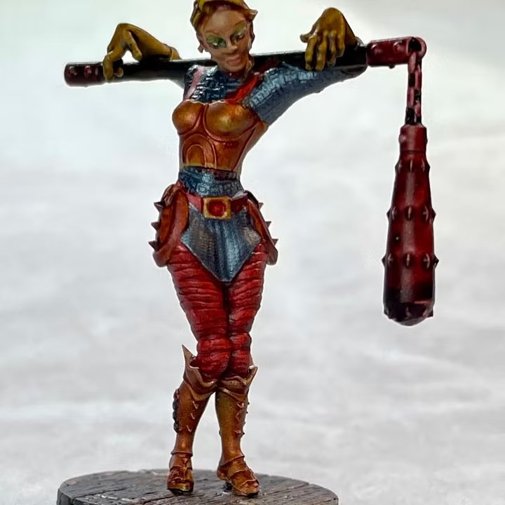 Jess the Tired Warrior by harrycoit, is a proxy for Stigmatic Nun, in Trench Pilgrims.