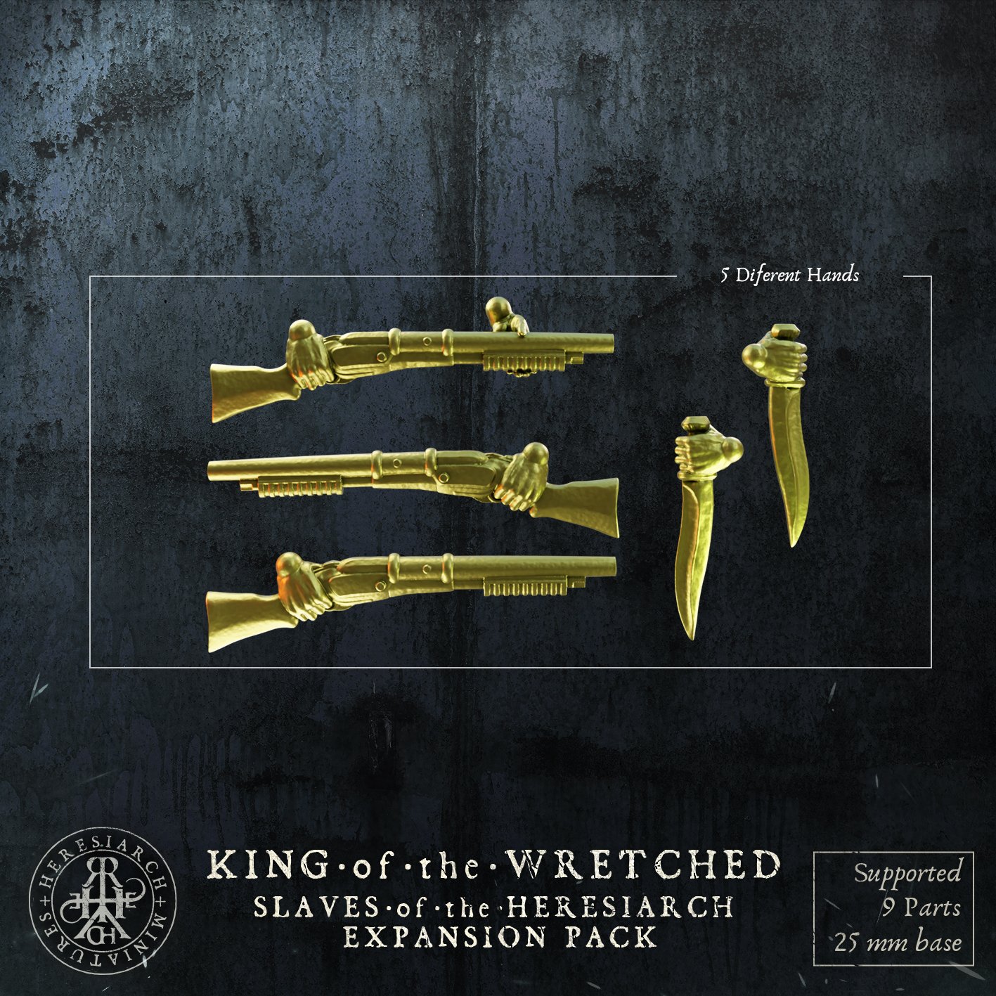 King of the Wretched - Slaves of the Heresiarch Expansion Pack by HeresiarchMiniatures - Image 4