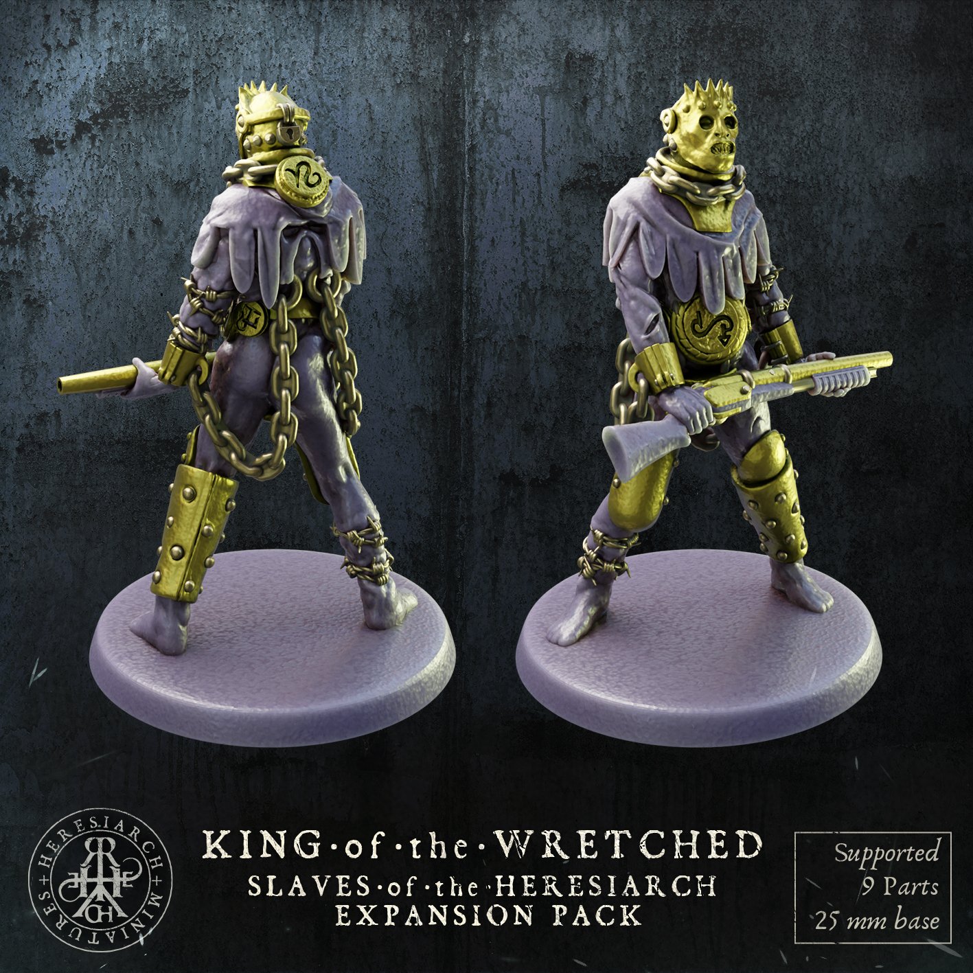 King of the Wretched - Slaves of the Heresiarch Expansion Pack by HeresiarchMiniatures - Image 2