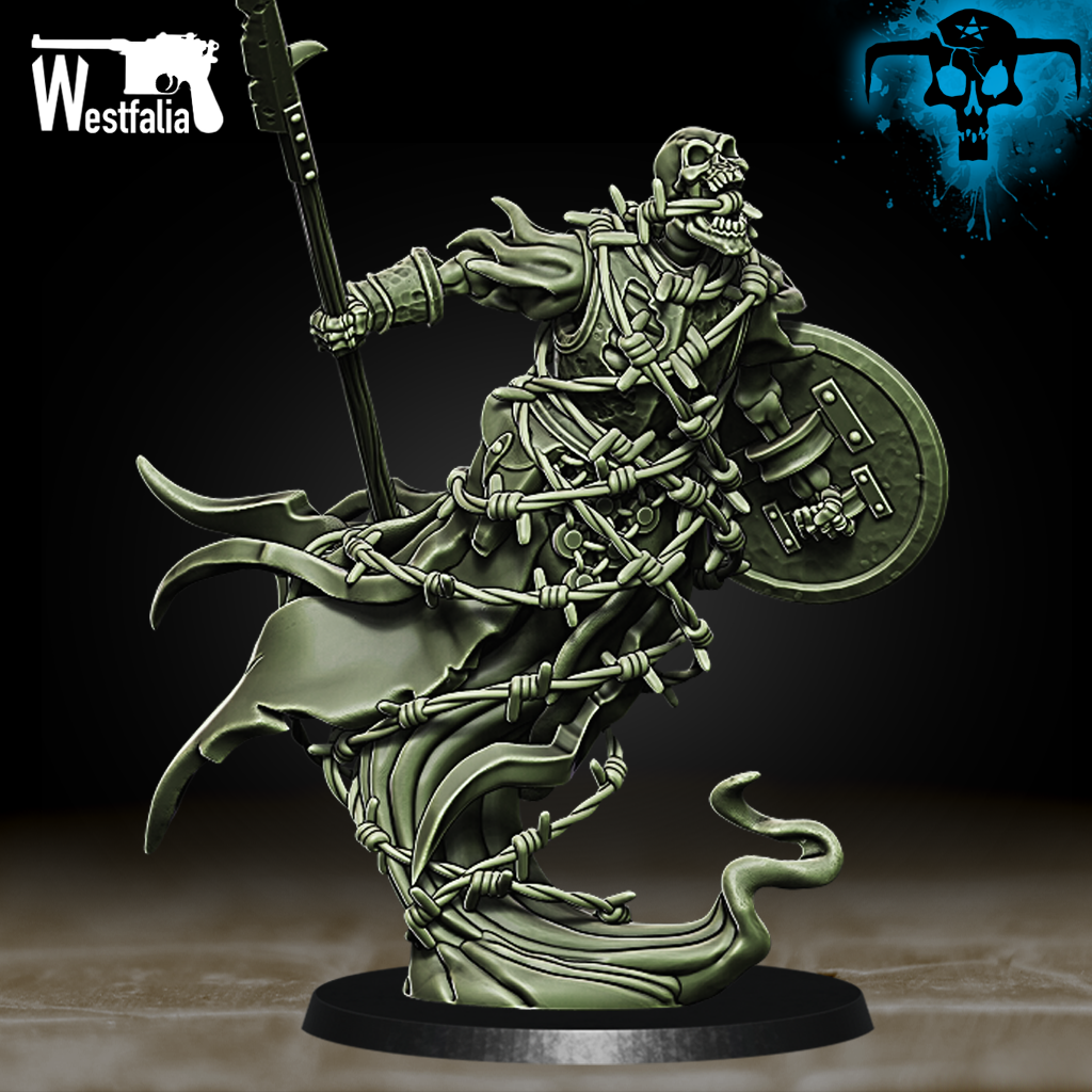 Ghosts of the Nomansland - Stacheldraht Banshee by Westfalia Miniatures - Image 2