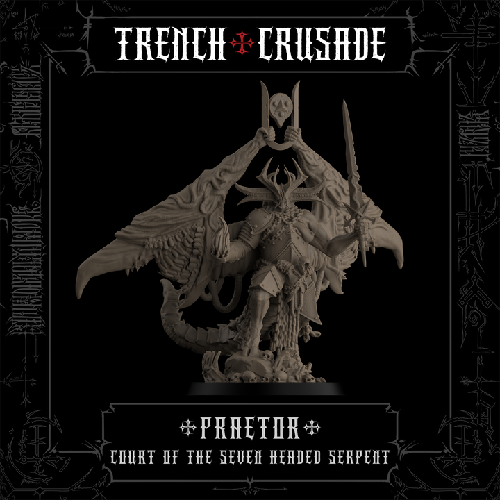 Praetor (Official) - Trench Crusade STL file for Praetor