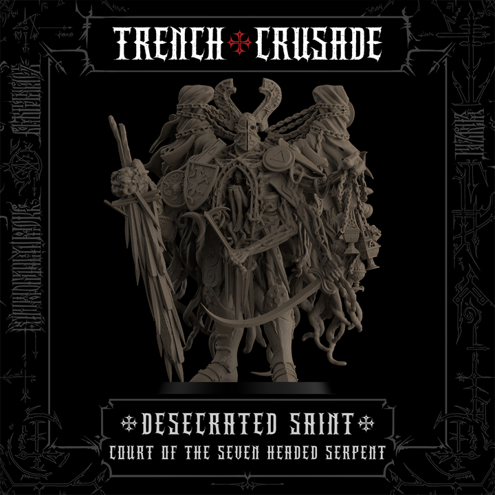 Desecrated Saint (Official) - Trench Crusade STL file for Desecrated Saint