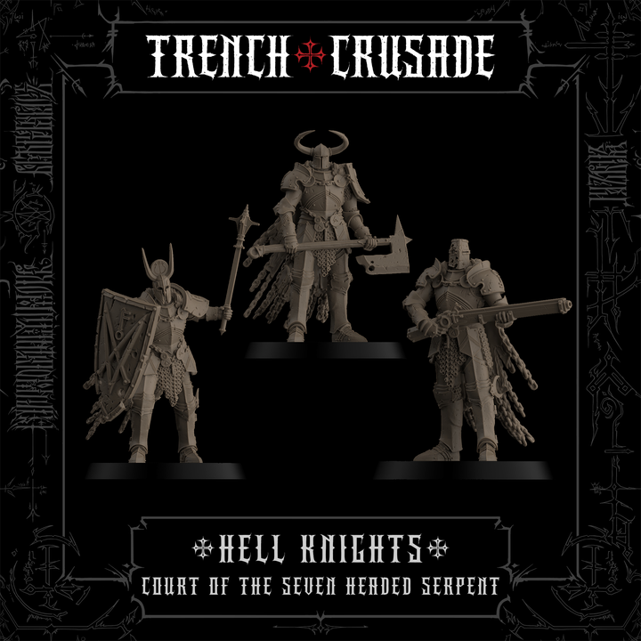 Hell Knights (Official) - Trench Crusade STL file for Hell Knight